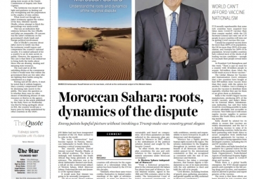 The South African newspaper “The Star” – Moroccan Sahara: roots, dynamics of the dispute